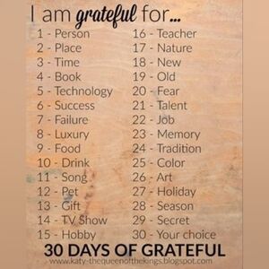 🥰Happy Gratitude Month🥰